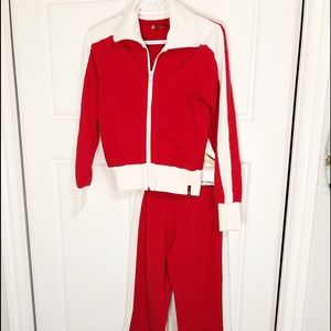 Jessica track suit matching pant zipper
